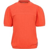 LOOXS Little 2601-7415-226 Meisjes T-Shirt - Maat 92 - Oranje van 99% cotton 1% elastan