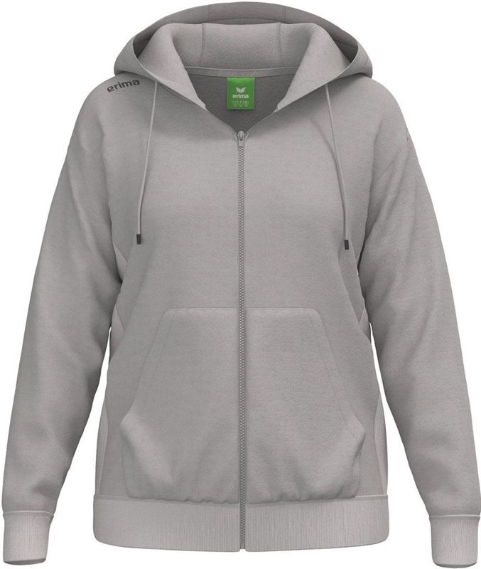 Erima - TS Hoody Jacket - Tussenjas - Katoenmix - Gevoerde Capuchon
