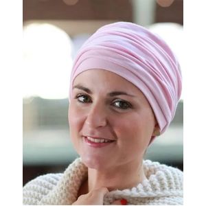Lookhatme - chemo muts dames - Noa Pink - chemo hoofdbedekking