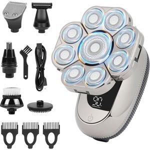 Solacis Foil shaver - Shaver - Scheerapparaat mannen - Scheerapparaat hoofd - Baardtrimmer Trimmer - Must have voor uw baard!