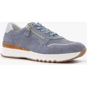 Hush Puppies dames sneakers blauw - Maat 37 - Uitneembare zool