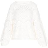 DreiMaster - Gebreide Trui - Stijlvol - Losse Pasvorm - Ronde Hals