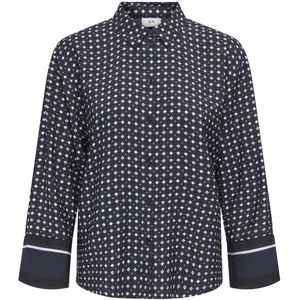 JDY - JDYALICE - Blouse - Dames - 7/8 Mouwen - Wijde Mouwen - Knoopsluiting