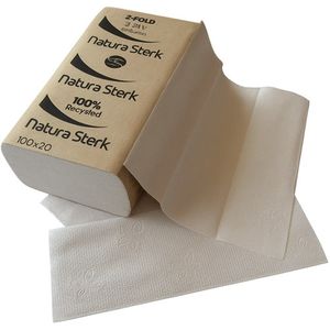 Handdoekpapier Z-vouw 2 Laags 24x23 cm Recy. 20x150 Stuks