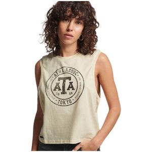 Superdry - Vintage Collegiate - Mouwloos T-shirt