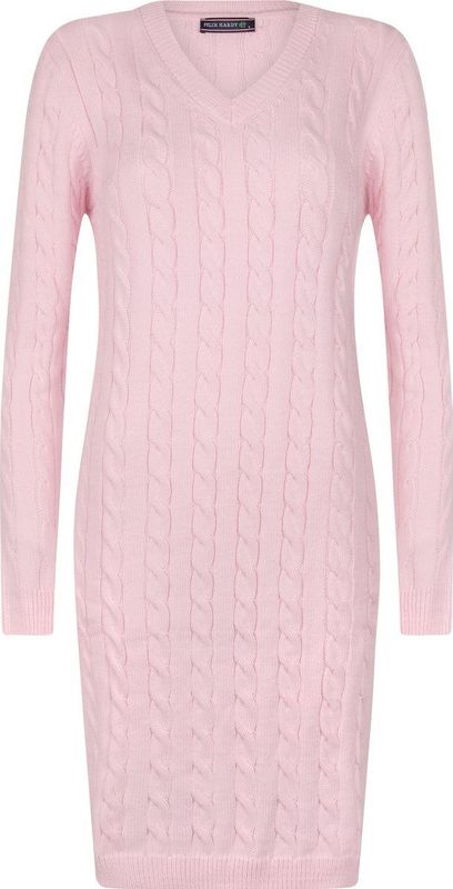 Felix Hardy - Gebreide Trui Jurk - Pink - Dames