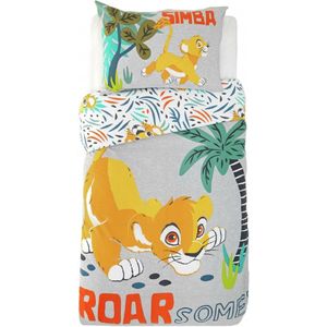 Disney Lion King - Simba - Welp - Roar Some - dekbedovertrek - eenpersoons met 1 kussensloop