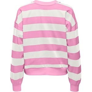 Only Onlserena L/s Stripe O-Neck Sweater Begonia Pink ROSE M
