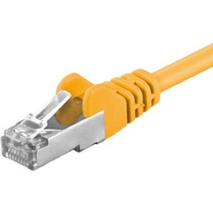 Danicom Base Link Cat5e patchkabel 1m UTP Geel - netwerkkabel