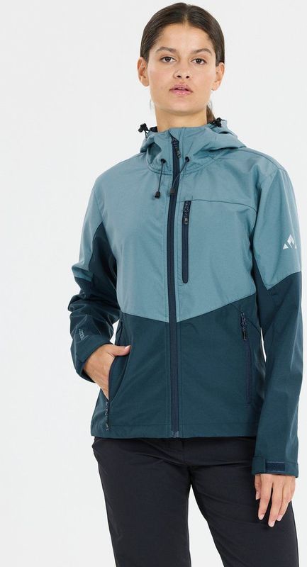 Whistler - Rosea V2 - Softshell Jas - Blauw - Met Capuchon