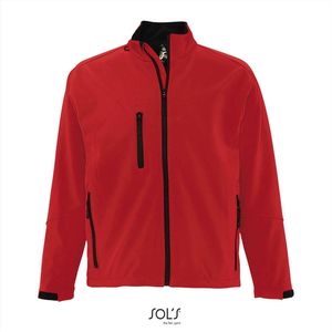 SOL'S Men´s Softshell Jacket Relax L866 - Pepper Red - 4XL