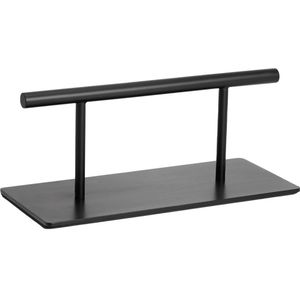 Gabbiano Voetsteun Kapper – RVS – Verzwaarde Voet – Antislip – Mat Zwart – 46 cm