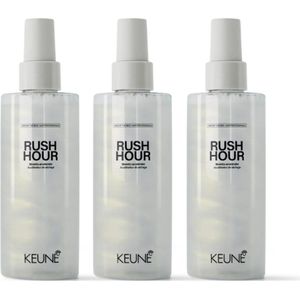 3 stuks - Keune - Rush Hour - Dry Accelerator 200 ml