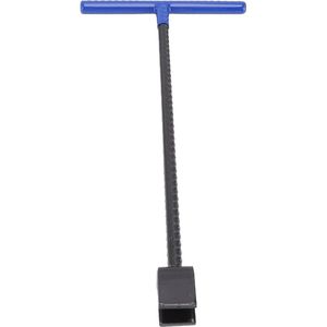 Watermeter sleutelsleutel roestvrij T-handgreep Professioneel waterafsluitgereedschap Heavy Duty Stevig 4-weg hulpprogramma kleppen Blauw .