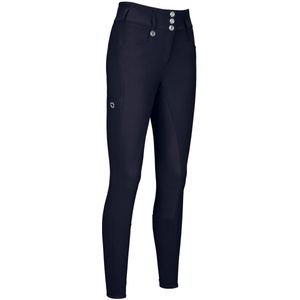 Pikeur Dames Candela Rijbroek Lederen Grip Hoge Taille Classic L Nightblue