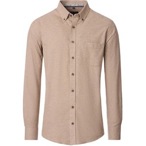 Overhemd casa moda casual fit beige