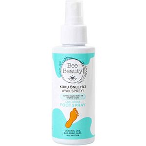 Bee Beauty Foot Spray Anti-Geur Voetspray - Effectieve Oplossing - Zachte voeten - Aangename geur en frisheid - Glycerine - Ureum - Tea Tree Olie - Allantoïne - Climbazol - 125 ml