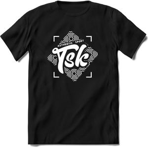 TSK Studio Shirt |Wit | T-Shirt Heren / Dames | Original & vintage | Sport Shirt Cadeau | Maat 3XL