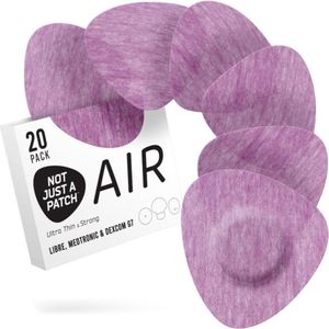 Not Just a Patch - Air - Purple sensor patches - sensorpleisters - Pleister voor Freestyle Libre, Medtronic & Dexcom