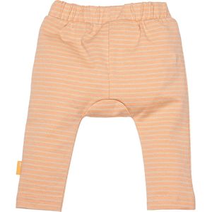 Bess - Gestreepte legging meisjes - Peach - maat 68