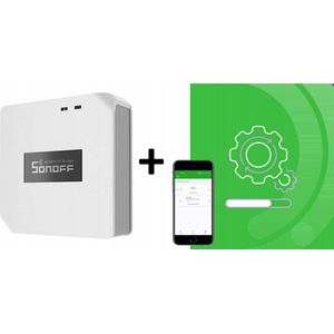 Sonoff RF BridgeR2 WiFi/RF 433MHz met SUPLA/Tasmota-firmware