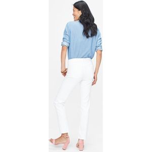 NYDJ Sheri Slim Jeans Wit Gekleurde Denim | Optic White