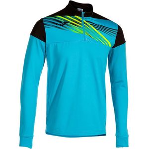 Joma Elite X Sweatshirt Met Halve Rits Blauw 11-12 Years Jongens