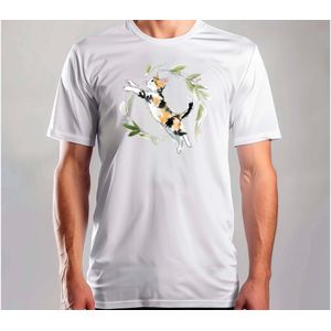 Frosty Whiskers - T Shirt - MerryChristmas - ChristmasVibes - Funny - Sarcasm - VrolijkKerstfeest - Kerstmis - Grappig - Sarcasme - Kat - Cat