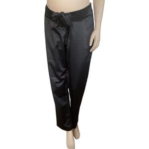 SARA-MENONOVE SATIJNEN BROEK MENO ""Color: BLACK"",""Size: L