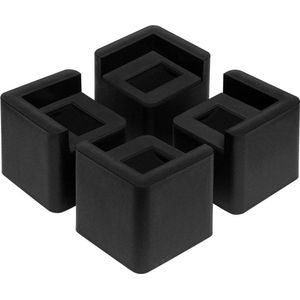 Tafelpoot Verhoger Meubelverhoger Bedverhoging - Olifantenvoet Bed Riser 4 Stuks 74 cm Tafelpoot verhoger