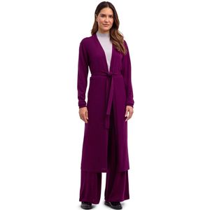 FALKE - Favorites X-Fine Long - Cardigan - Rood - Dames