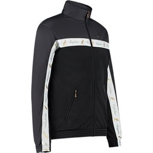 Australian duo jack met witte bies Titanium grey maat 3XL