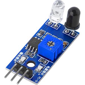 AZDelivery IR-Infraroodmodule voor Obstakeldetectieafstandssensor compatibel met Arduino en Raspberry Pi Inclusief E-Book! 1