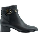 Michael Kors - Britton Ankle - Dames Laars - Zwart - Leer