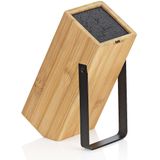 Kela - Kiril - Messenblok - Bamboe/Metaal - 24 x 21 cm