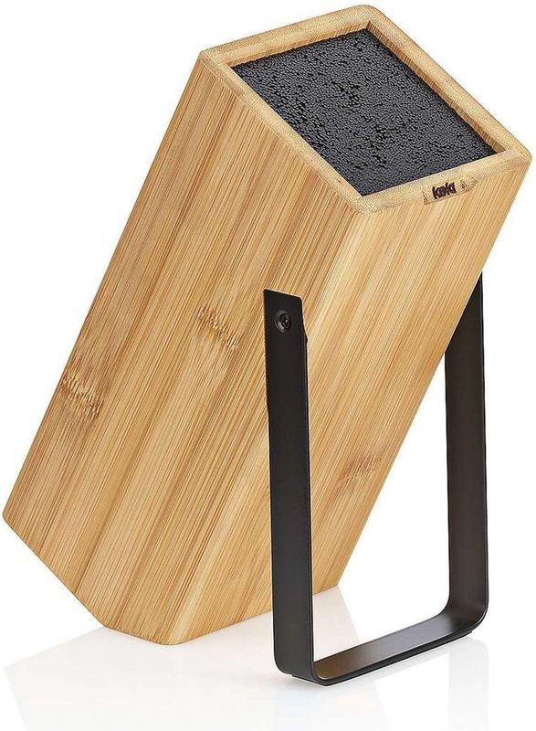 Kela - Kiril - Messenblok - Bamboe/Metaal - 24 x 21 cm