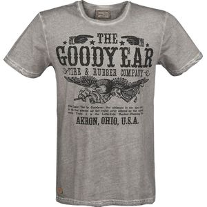 GoodYear Kokomo Heren T-shirt - antraciet - S