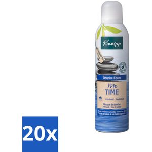 Kneipp - Douche schuim - Me‑Time - Patchouli & Sandelhout - 200 ml - Bulkverpakking - 20 stuks