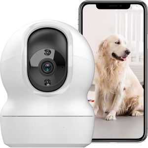 Hondencamera - Honden Camera - Huisdiercamera - Indoor Camera - Huisdier Camera - Petcam - Camerabewaking - Beveiligingscamera - Beveiligingscamera voor binnen - Beveiligingscamera binnen - Bewakingscamera - Bewakingscamera voor binnen