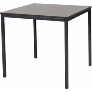 Bureautafel - Domino Basic 80x80 logan - zwart frame