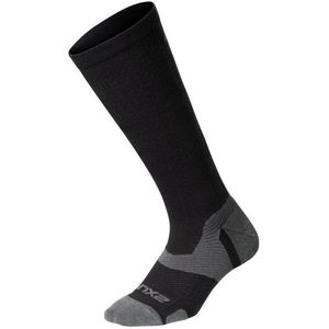 Vectr - Merino Light Cushion - Compressiekousen - Zwart - Merinowol