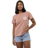 Jack Wolfskin - Discover Heart - T-shirt - Dames - Katoen - Korte Mouwen