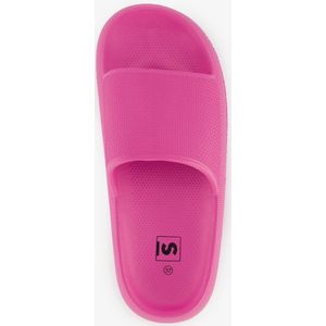 Dames badslippers fuchsia roze - Maat 40