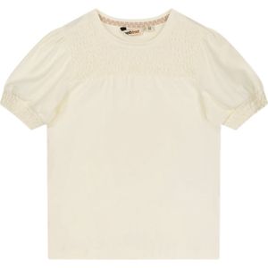 Moodstreet M402-5419 Meisjes T-shirt - Warm White - Maat 98-104