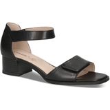 CAPRICE - Sandaal - Zwart - Leer - Klittenbandsluiting
