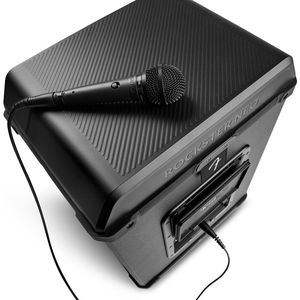 Fender x Teufel ROCKSTER NEO - Draagbare Bluetooth Partyspeaker - 130 dB - Batterijduur tot 36 uur - Bescherming tegen Spatwater en Stof