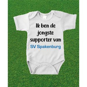 Rompertje jongste supporter van SV Spakenburg