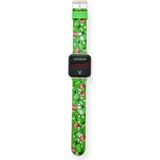 Accutime - LED Kinderhorloge - Groen - Minecraft Design - Digitale Klok - 38 mm
