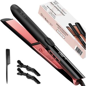 Stijltang met Ion Technologie - 160℃ t/m 260℃ - 6 standen - Krullen en Steilen - Hair Straightener - Krultang - 25mm