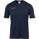 Uhlsport - Score Training T-Shirt - Marine-Fluo Rood - Kind